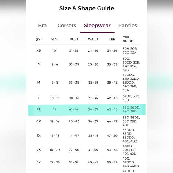 Adore Me Cami & Short Sleep Set XL - Picture 10 of 10